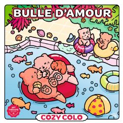 COLORIAGES ZEN ET MIGNONS (COSY COLO) - BULLE D'AMOUR - HARRY ALEXANDER (LIVRE DE COLORIAGE)